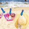 1 Paar Flip-Flop Strandtuch-Clips, Strandtuch Klammer - Arctic Mosaic