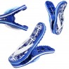 1 Paar Flip-Flop Strandtuch-Clips, Strandtuch Klammer - Arctic Mosaic