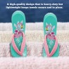 1 Paar Flip-Flop Strandtuch-Clips, Strandtuch Klammer - Flamingo