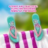 1 Paar Flip-Flop Strandtuch-Clips, Strandtuch Klammer - Flamingo