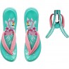 1 Paar Flip-Flop Strandtuch-Clips, Strandtuch Klammer - Flamingo