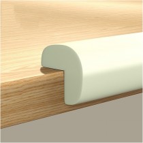 Kantenschutz aus Schaumstoff, Kantenschutzleiste 2m, Creme