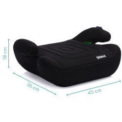Fillikid Sitzerhöhung BASIC Auto schwarz