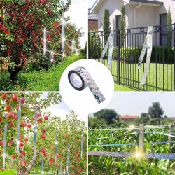 Vogelabwehrband 50m Reflektierend für Garten & Balkon | befox.ch