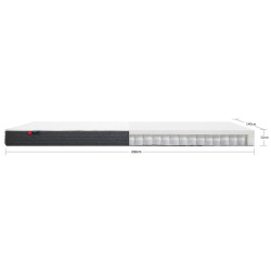 Flexa Good Sleep Taschenfederkernmatratze mit Baumwollebezug 140x200cm