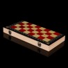 3-in-1 Holz-Schach-Set mit Backgammon & Checkers – Limited Edition