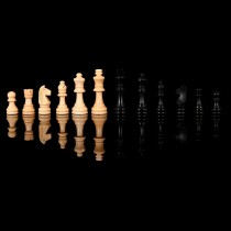 3-in-1 Holz-Schach-Set mit Backgammon & Checkers – Limited Edition