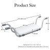 Badewannensitz für Senioren bis 100 kg | Aluminium | befox.ch