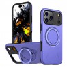 Stossfeste Handyhülle iPhone 17 Pro mit 360° Ring Lila