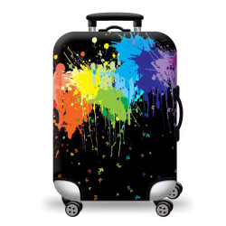 Kofferhülle – Elastischer Kofferschutz – Grösse XL Color Splash