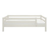 Flexa Classic Bett 90x200 mit Absturzsicherung Weiss I befox.ch