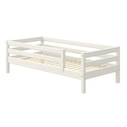 Flexa Classic Bett 90x200 mit 3/4 Absturzsicherung Weiss