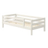 Flexa Classic Bett 90x200 mit 3/4 Absturzsicherung Weiss