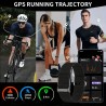 Smart Fitness-Tracker - Schrittzähler Aktivitätstracker Armband Schwarz