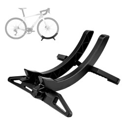 Verstellbarer Fahrradständer für Mountainbikes und Rennräder Schwarz