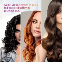 Heatless Curls Set 4-teilig schwarz – Locken ohne Hitze | befox.ch
