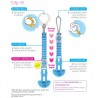 MAM Schnullerband Clip it! Robbe Beige | befox.ch