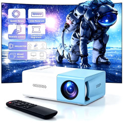Mini Beamer 1080P Projektor mit USB & Lautsprecher | befox.ch