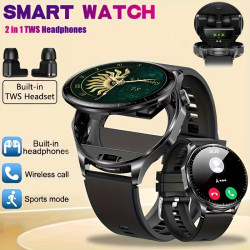 Smartwatch 2-in-1 mit integrierten TWS-Kopfhörern – AMOLED 1,43"
