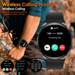 Smartwatch mit TWS Kopfhörern 1,43" AMOLED | befox.ch