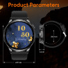 Smartwatch 2-in-1 mit integrierten TWS-Kopfhörern – AMOLED 1,43"