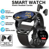 Smartwatch mit TWS Kopfhörern 1,43" AMOLED | befox.ch