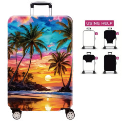 Kofferhülle Grösse M – Tropical Sunset Paradise | befox.ch