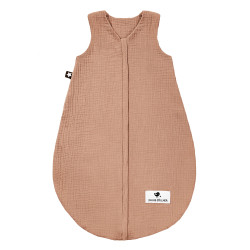 Julius Zöllner Musselin Sommerschlafsack – Grösse 80 Dune