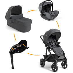 Joie Vinca 4in1 Erstausstattung Kinderwagen-Set Ebony