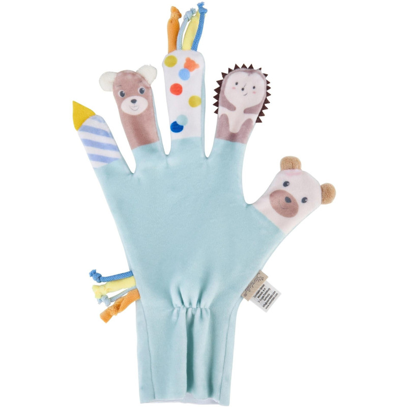 Sterntaler Spielhandschuh mit vielen Details - Familie Bär
