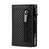 Smart Wallet RFID Kartenhalter mit Pop-up-System – Carbon-Look