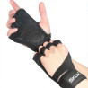 Fitness-Handschuhe mit Handgelenkband & Silikongriff – Grösse M
