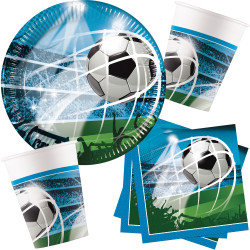 32-teiliges Party-Set Fussball