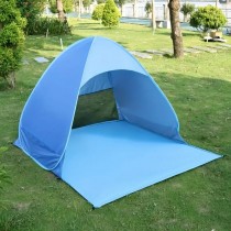 Pop-up Strandzelt für 2 Personen 165 × 150 × 110 cm – Blau