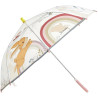 Sterntaler Kinder Regenschirm Hanni transparent – Hase & Regenbogen