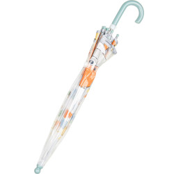 Sterntaler Kinder Regenschirm Filou transparent – Fuchs & Regenbogen