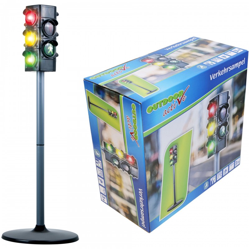 Verkehrsampel mit Lichtfunktion 75 cm