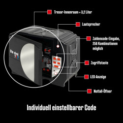 Die drei ??? Digitaler Tresor mit Zahlencode | befox.ch