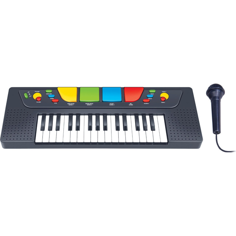 Boogie Bee Kinder Keyboard mit Mikrofon – 32 Tasten