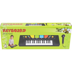 Boogie Bee Keyboard mit Mikrofon 32 Tasten | befox.ch