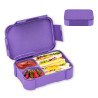 Auslaufsichere und geteilte Lunchbox – 900ml Violett