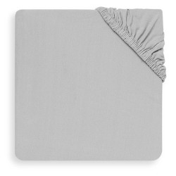 Jollein Fixleintuch Jersey - 70x140 cm Soft Grey