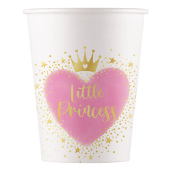 36-teiliges Party-Set Little Princess – Teller, Becher & Servietten