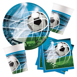 36-teiliges Party-Set Fussball
