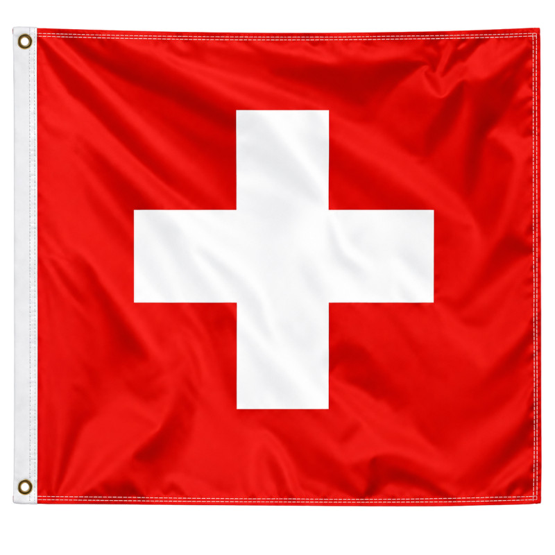 Schweizer Fahne 100 × 100 cm