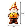 Mini Zwerg mit Kürbis Herbstdeko 11 cm | befox.ch