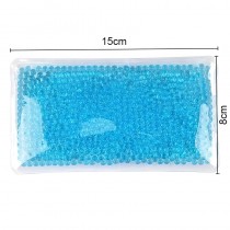 Kalt-Gelpad mit Gelperlen 15 × 8 cm Blau | befox.ch