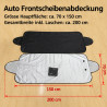 Auto Frontscheibenabdeckung 70x150 cm | befox.ch