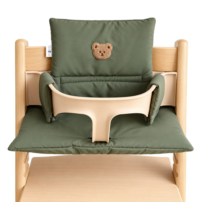 Sitzverkleinerer, Sitzkissen für Kinderhochstuhl Teddy Forest