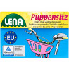 LENA Puppen-Fahrradsitz für Lenker Pink/Grün | befox.ch